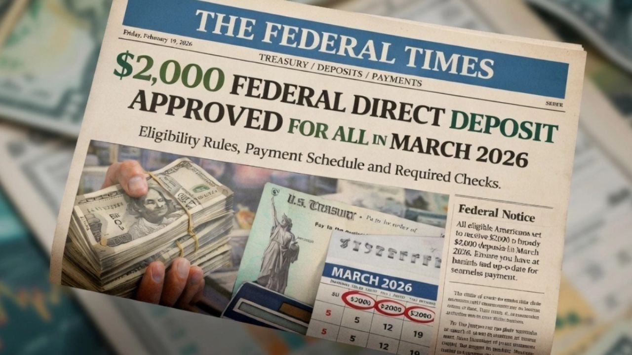 $2,000 Direct Deposit Rumors Spread Online: What Federal Payment Updates Actually Mean for Taxpayers