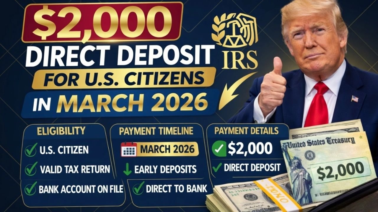 Could You See a $2,000 IRS Deposit in March 2026? What Taxpayers Need to Know