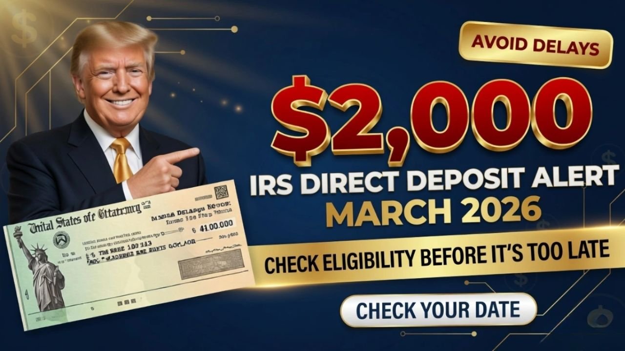 IRS $2,000 Direct Deposit Alert: Verify Eligibility Before Missing Out