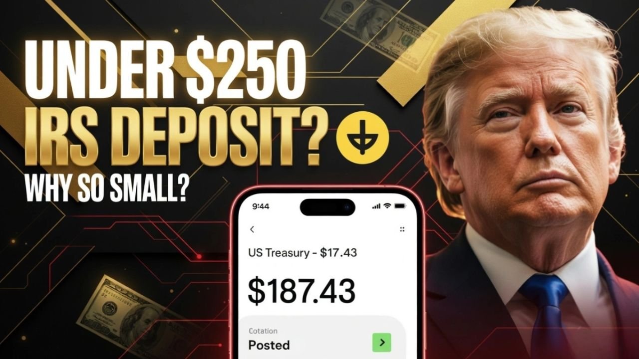 Small Treasury Deposits Under $250 Spark Curiosity Among IRS Filers Nationwide