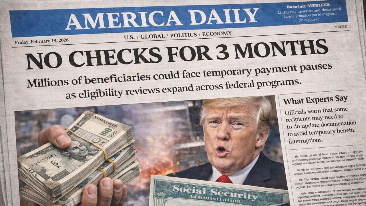 Why Some Recipients Could See No Checks for 3 Months and What You Must Do Now: Social Security Shock 2026
